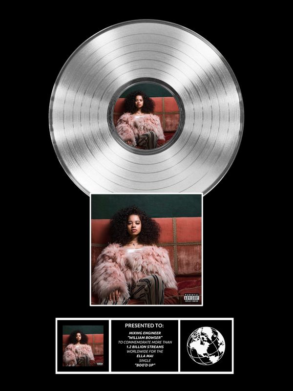 Global streaming commemorative plaque example